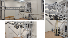 AP19679899 &mdash; Автобетонсорғы негізіндегі құрылыс 3Д принтерінің ауытқуларын компенсациялайтын және баспа бастиекті позициялайтын манипуляторды зерттеп жобалау