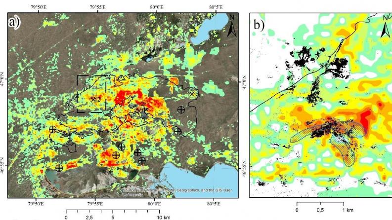 BR21882179 &mdash; Development of predictive and search solutions for geological mapping of ore deposits using ground-space methods