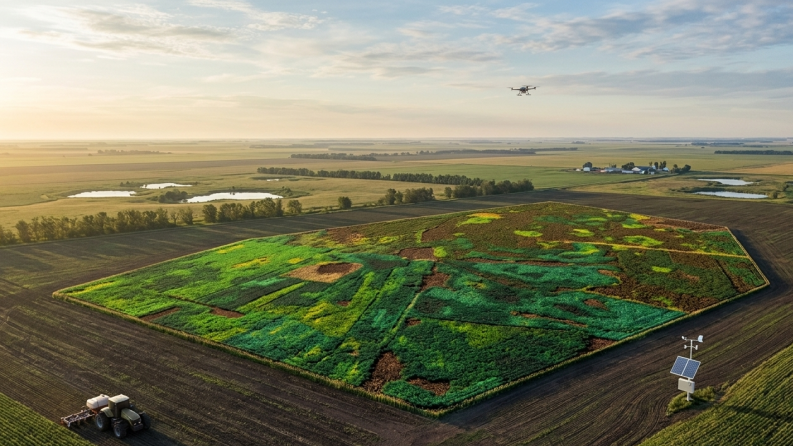 BR24992908 &mdash; Support system for agricultural crop production optimization via remote monitoring and artificial intelligence methods (Agroscope)