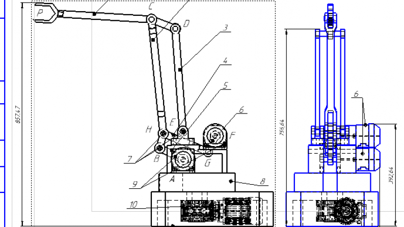 AP08857522 &ndash; RoboMech класының параллельді манипуляторларын жасау