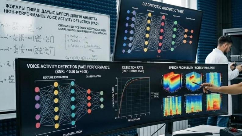 AP22684173 &ndash; Development of a highly efficient neural network method for detecting voice activity at a low signal-to-noise ratio